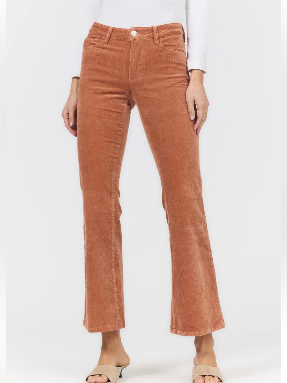 Dear John Camel Corduroy Trousers